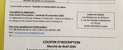 Marché de Noel 2026